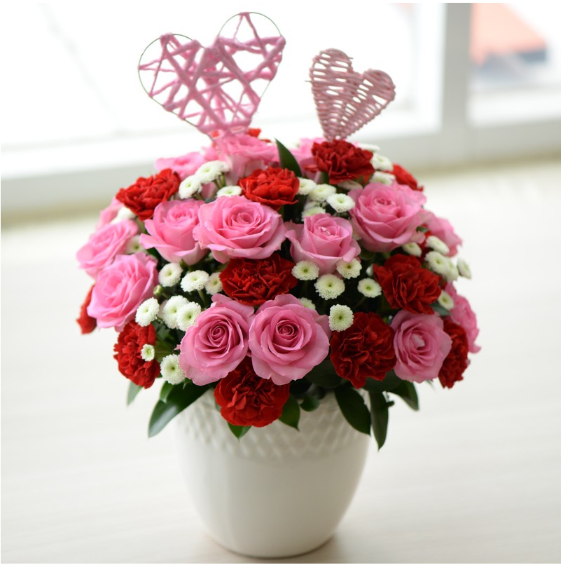 Bình Hoa Tặng Sinh Nhật Đẹp  HBm208  Hoa giả đẹp  Shop hoa lụa hoa giả  nghệ thuật cao cấp